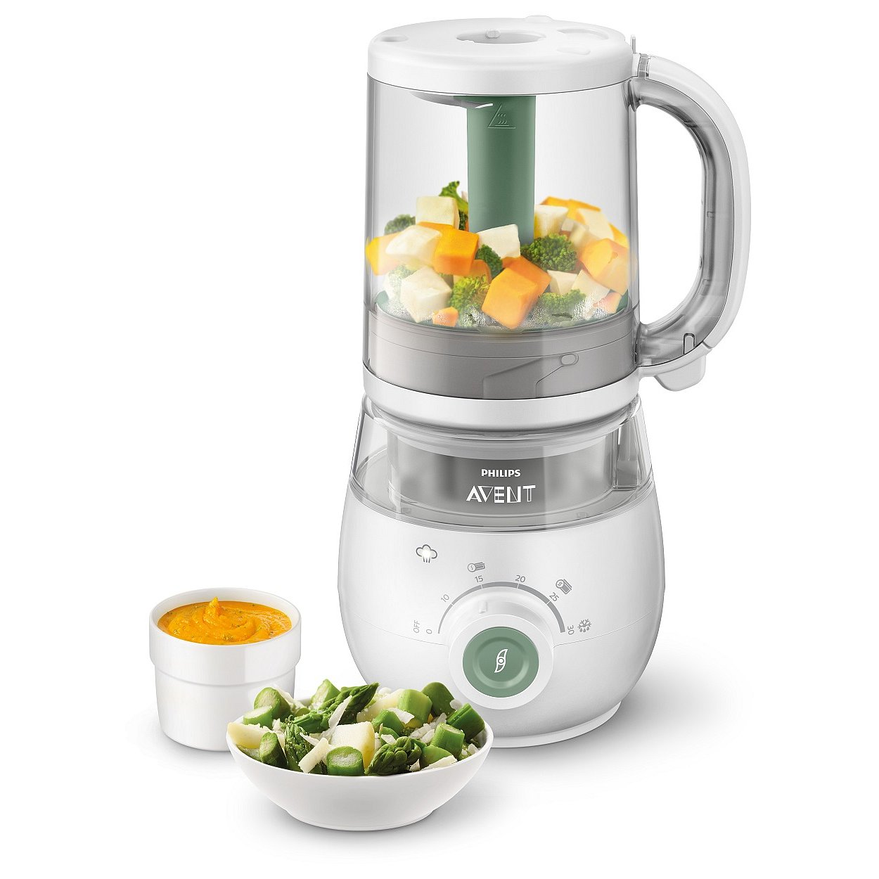 Philips AVENT Parní hrnec s mixérem 4 v 1 SCF885