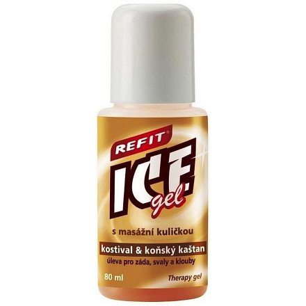 Refit Ice gel roll-on s kostivalem 80ml hnědý