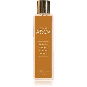 Tomas Arsov Vanilla Almond Milk Amber Shower gel parfémovaný sprchový gel 200 ml
