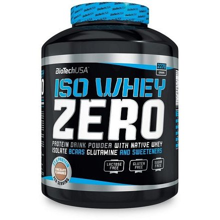 BiotechUSA IsoWhey Zero LACTOSE FREE!!! 2270g Chocolate