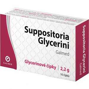 Suppositoria Glycerini Galmed 2.2g 10 čípků
