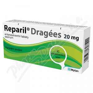 Reparil-Dragées tablety 40x20mg
