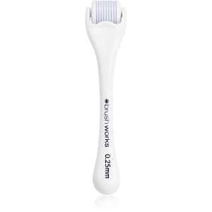 Brushworks Progression Micro Needle Derma Roller mikrojehličkový aplikátor na obličej 0,25 mm 1 ks
