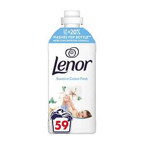 Lenor Sensitive Aviváž Cotton Fresh 1239 ml 59 praní