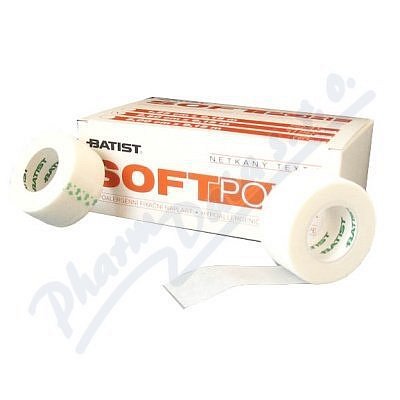 SOFTPORE-náplast z netkaného textilu 1.25cmx9.15m