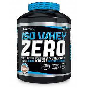 BiotechUSA IsoWhey Zero LACTOSE FREE!!! 2270g Jahoda