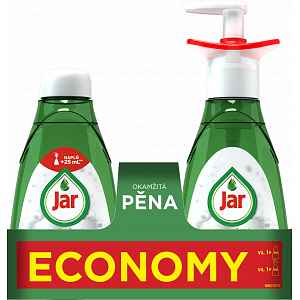 Jar pěna na nádobí + náhradní náplň 350 ml + 375 ml