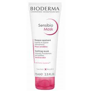 Bioderma Sensibio Soothing Mask Zklidňující hydratační maska pro citlivou pleť 75 ml