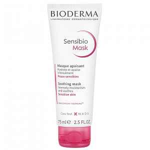 Bioderma Sensibio Soothing Mask Zklidňující hydratační maska pro citlivou pleť 75 ml