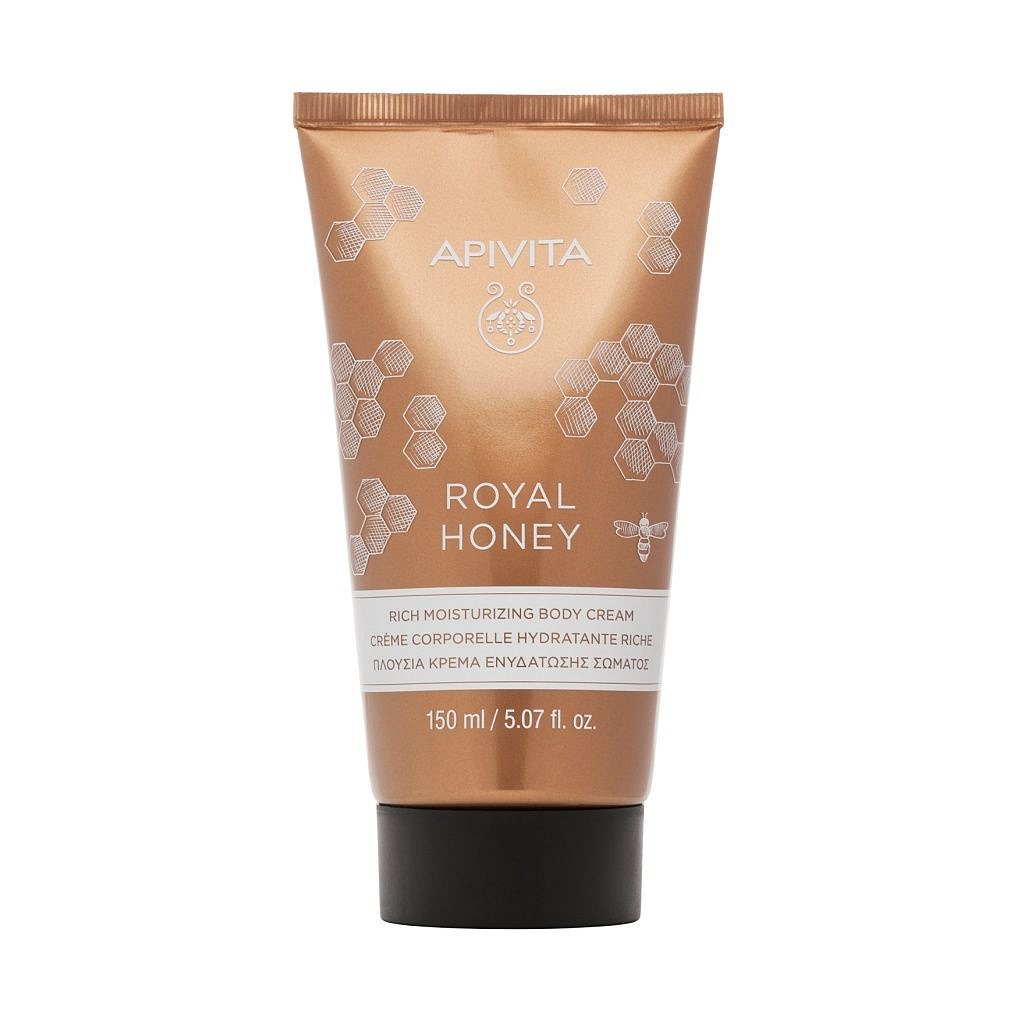 APIVITA Royal Honey bohatě hydratační tělový krém 150 ml