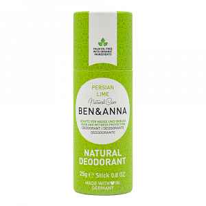 Ben & Anna Natural deodorant Persian Lime travel size 25 g