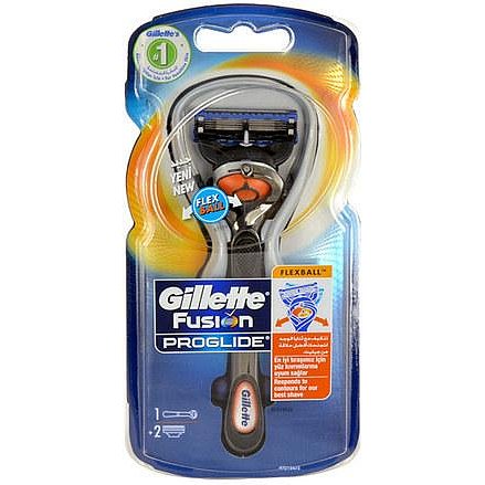 Gillette Fusion Proglide Flexball + náhradní hlavice 2 ks/bal.