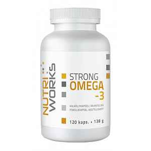 NutriWorks Omega 3 Strong 120 kapslí
