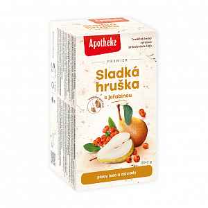 Apotheke Sladká hruška s jeřabinou STEVIE 20x2g