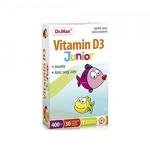 Dr.Max VITAMIN D3 Junior 30 twist-off kapslí