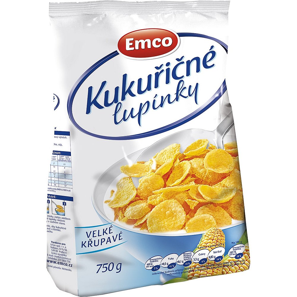 EMCO Kukuřičné lupínky 750 g