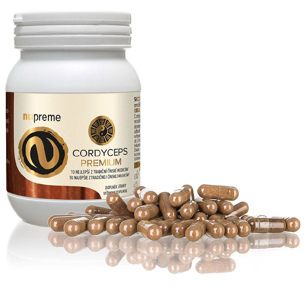 NUPREME Cordyceps extract 100 kapslí