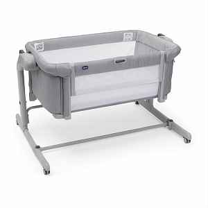 CHICCO Postýlka Next2Me Magic Evo - Grey Mist