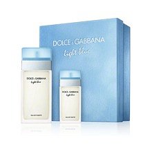 DOLCE GABBANA Light Blue Dárková sada dámská toaletní voda 100 ml a dámská toaletní voda 25 ml