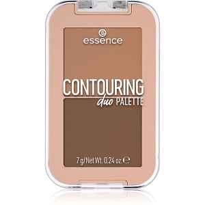 essence CONTOURING DUO PALETTE paleta na kontury obličeje odstín 20 Medium 7 g