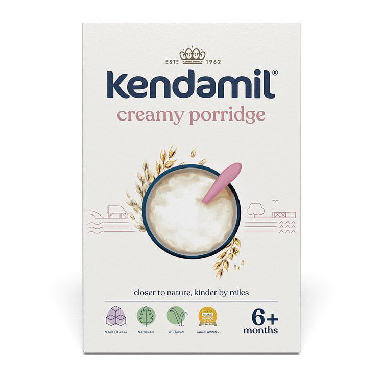 Kendamil mléčná krémová ovesná kaše (150 g)