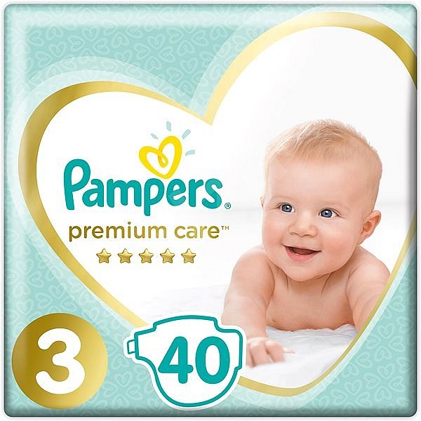 Pampers Premium Care S3 (6-10kg) 40ks