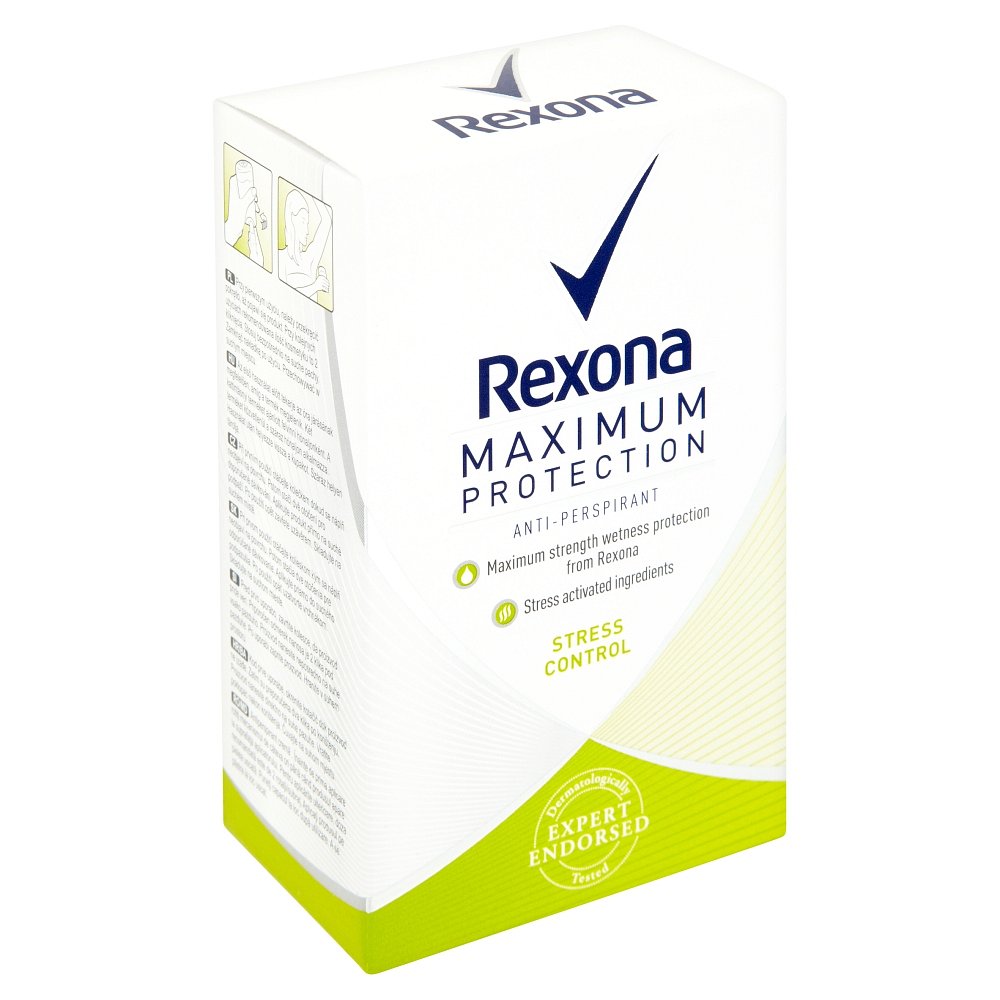 REXONA Maximum Protection Stress Control tuhý deodorant 45 ml