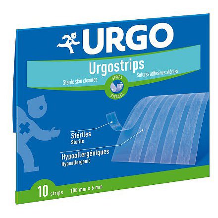 URGO STRIPS Fixační nápl. stehy 100x6mm 10ks