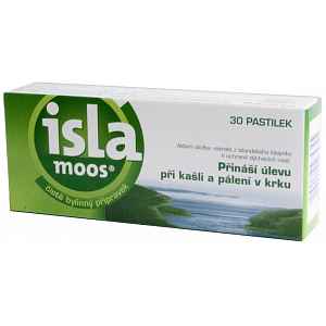 Isla-Moos tablety 30 bylinné pastilky