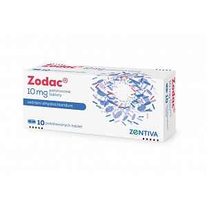 Zodac 10 mg 10 tablet