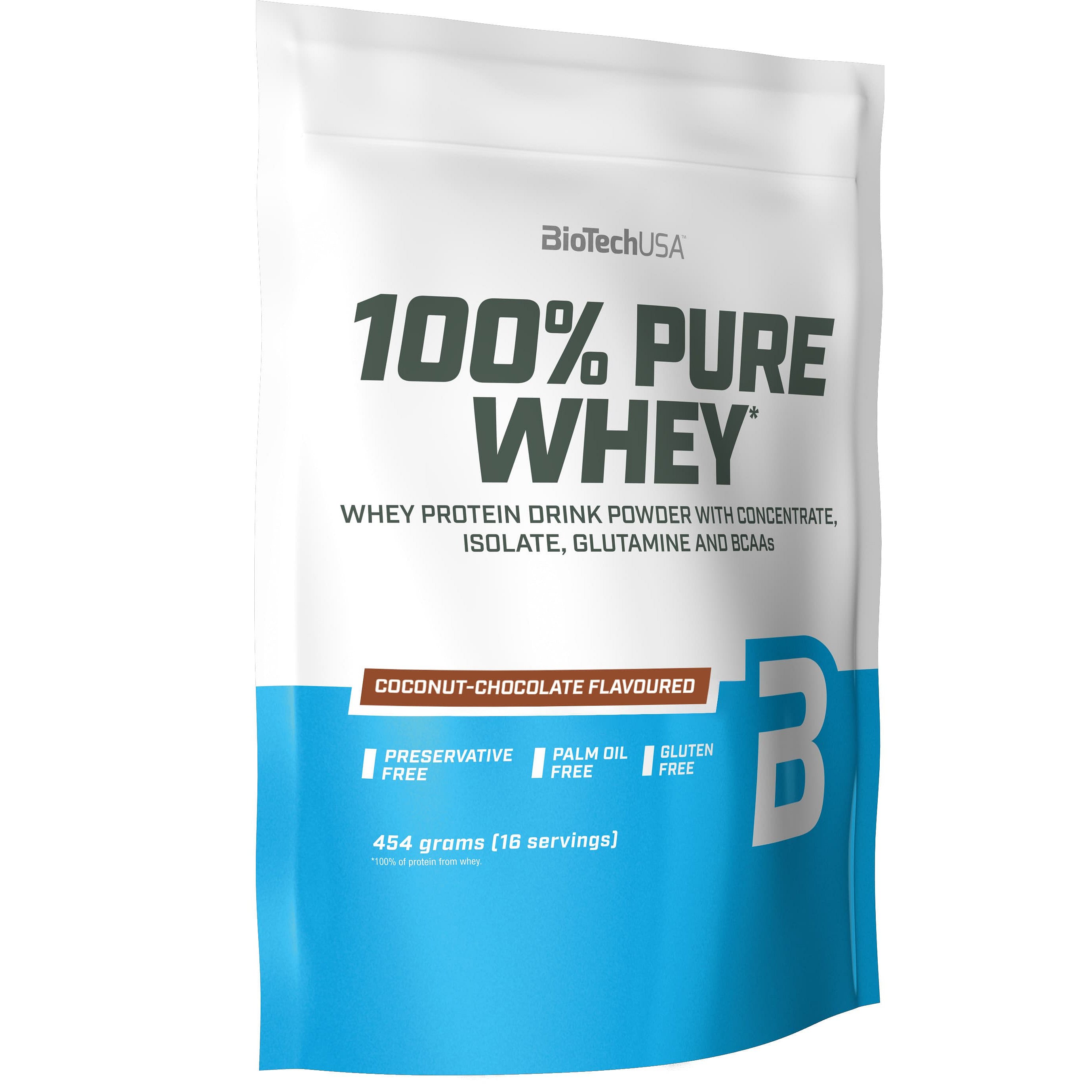 BioTech USA 100% Pure Whey Vanilka 454g