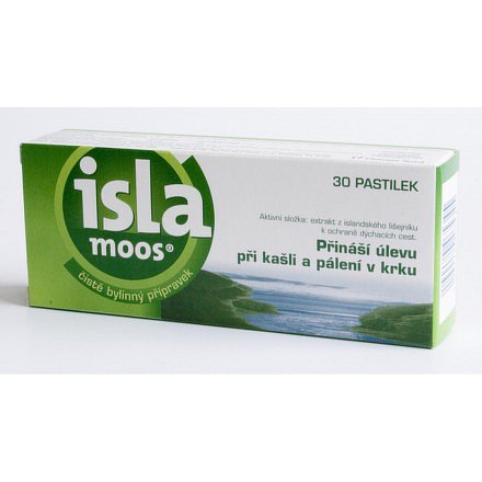 Isla-Moos tablety 30 bylinné pastilky