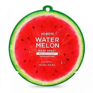 Holika Holika Plátýnková maska s hydratačním a zklidňujícím účinkem Water Melon 25 ml