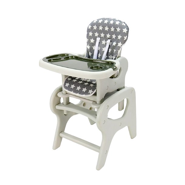 Asalvo CONVERTIBLE židle-stolek STARS GREY