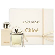 CHLOE Love Story Dárková sada dámská parfémovaná voda 50 ml a tělové mléko Love Story 100 ml