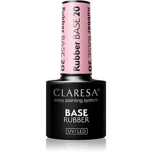 Claresa UV/LED Base Rubber podkladový lak pro gelové nehty odstín 20 5 g