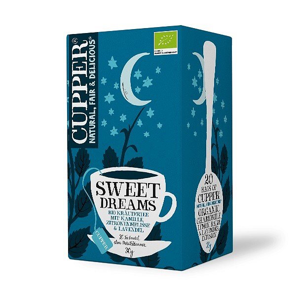 Cupper BIO čaj Sweet Dreams 20 n.s.