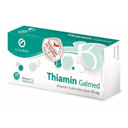 Galmed Thiamin 50mg 20 tablet