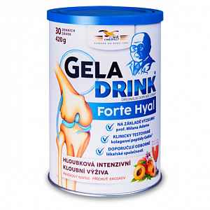 Geladrink FORTE HYAL broskev práškový nápoj 420 g