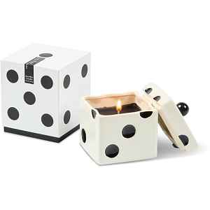 Paddywax Lucky Dice Lava Stone vonná svíčka z keramiky 283 g
