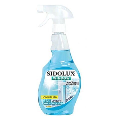 Sidolux Nano Code, čistič oken 500 ml, Arktic