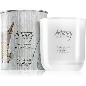 Ashleigh & Burwood London Artistry Collection Soft Cotton vonná svíčka 200 g