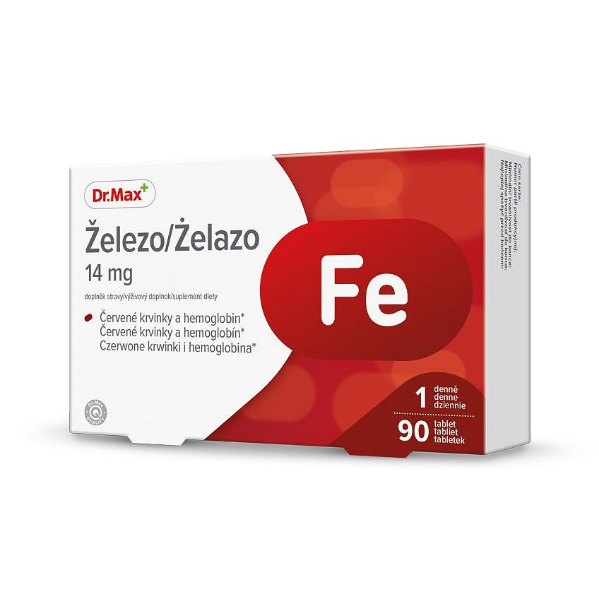 Dr.Max Železo 90 tablet
