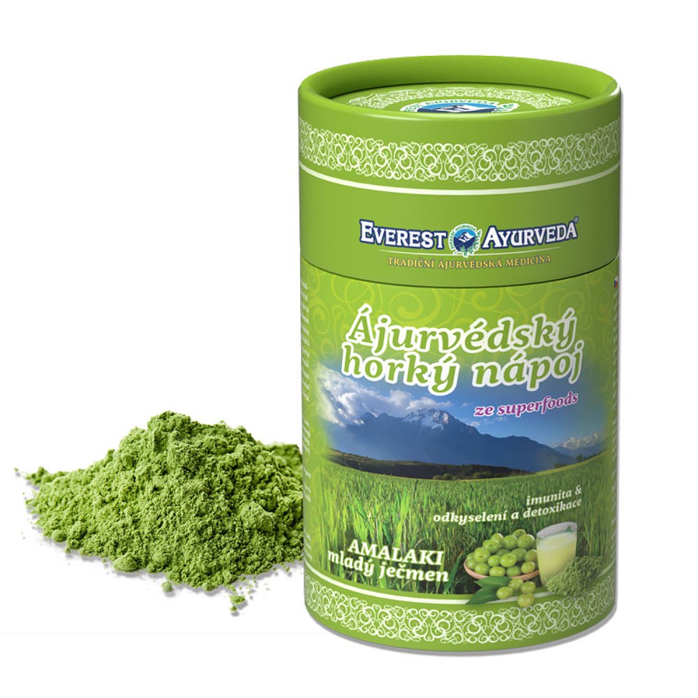 EVEREST AYURVEDA Amalaki Mladý ječmen sypaná směs 100 g