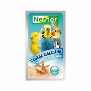 Nestor Coral Calcium 40g korálový vápník pro ptactvo