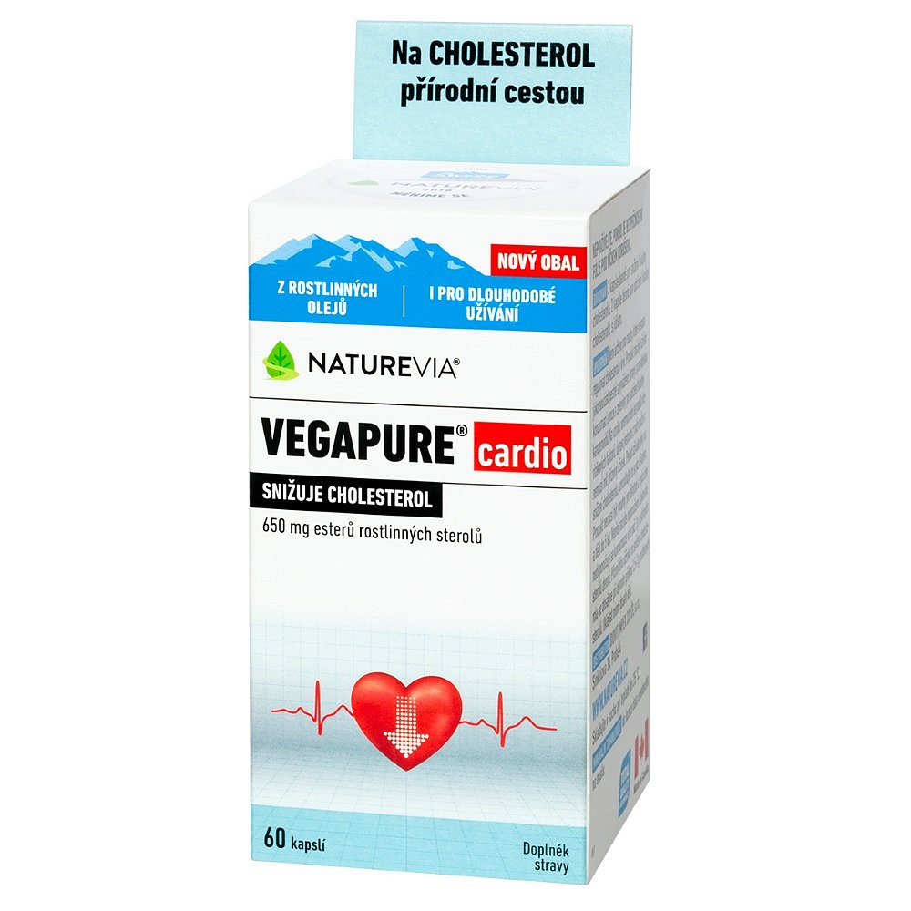 SWISS NATUREVIA Vegapure cardio 60 kapslí