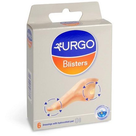 URGO Blisters Na puchýře hydrokoloidní náplast 6ks