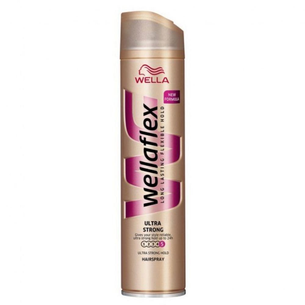 WELLAFLEX lak s leskem 250ml extra silně tužící