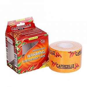 Capsicolle Tejpovací páska hřejivá 5 cm x 5 m 1 ks
