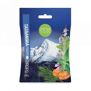 Bylinný drops Tatranská průdušková směs® 60g